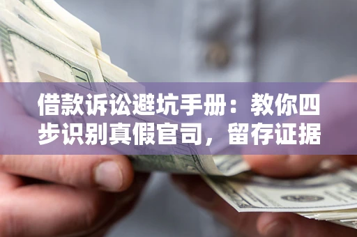 济南借款诉讼避坑手册：教你四步识别真假官司，留存证据不踩雷