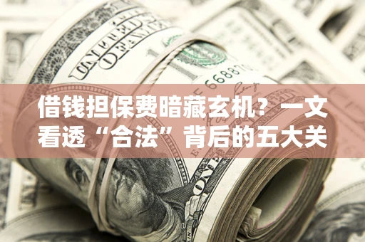 济南借钱担保费暗藏玄机？一文看透“合法”背后的五大关键陷阱