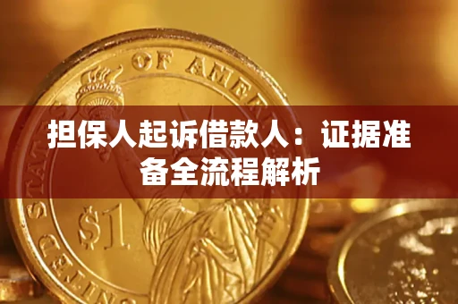 济南担保人起诉借款人：证据准备全流程解析