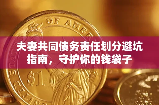 济南夫妻共同债务责任划分避坑指南，守护你的钱袋子