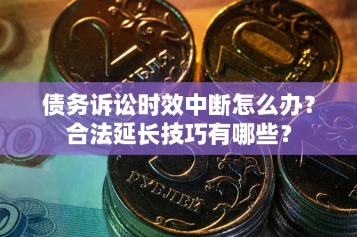 济南债务诉讼时效中断怎么办？合法延长技巧有哪些？