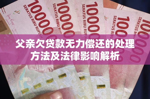 济南父亲欠贷款无力偿还的处理方法及法律影响解析